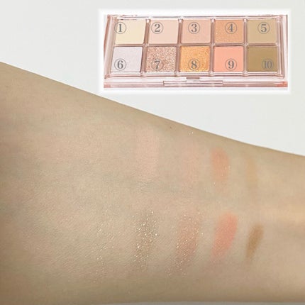 ベターザンパレット/rom&nd/アイシャドウパレットを使ったクチコミ(2枚目)