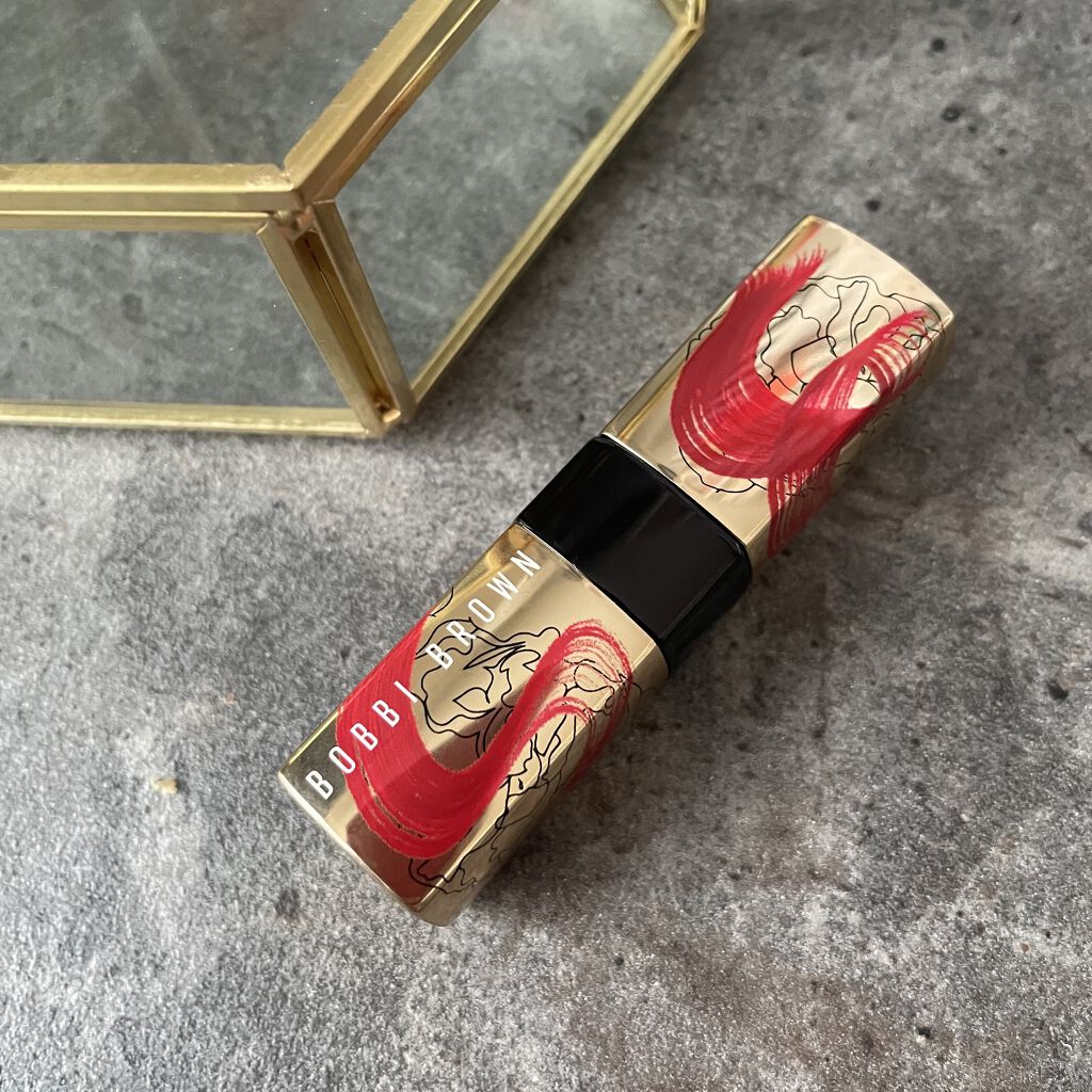 リュクス メタル リップスティック L03 ランタンライト/BOBBI BROWN/口紅を使ったクチコミ（3枚目）
