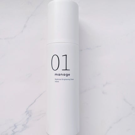 manage 01 ブライトニング トナー/manage/化粧水を使ったクチコミ(2枚目)