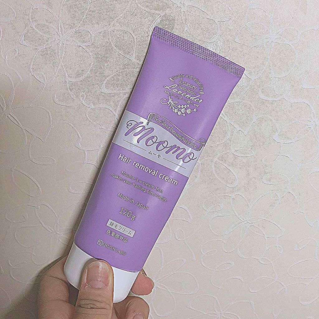 脱毛クリーム MOOMO/自然化粧品研究所/除毛クリームを使ったクチコミ(2枚目)