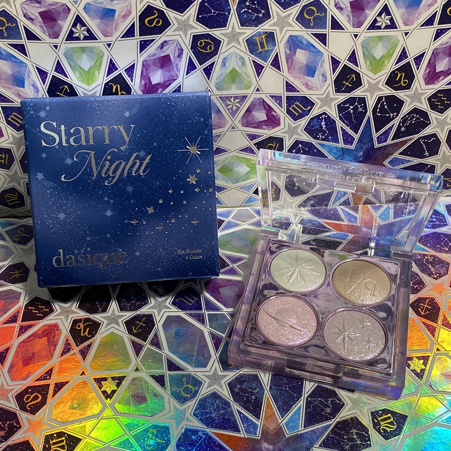 スターリーナイト シャドウパレット/dasique/アイシャドウパレットを使ったクチコミ（2枚目）