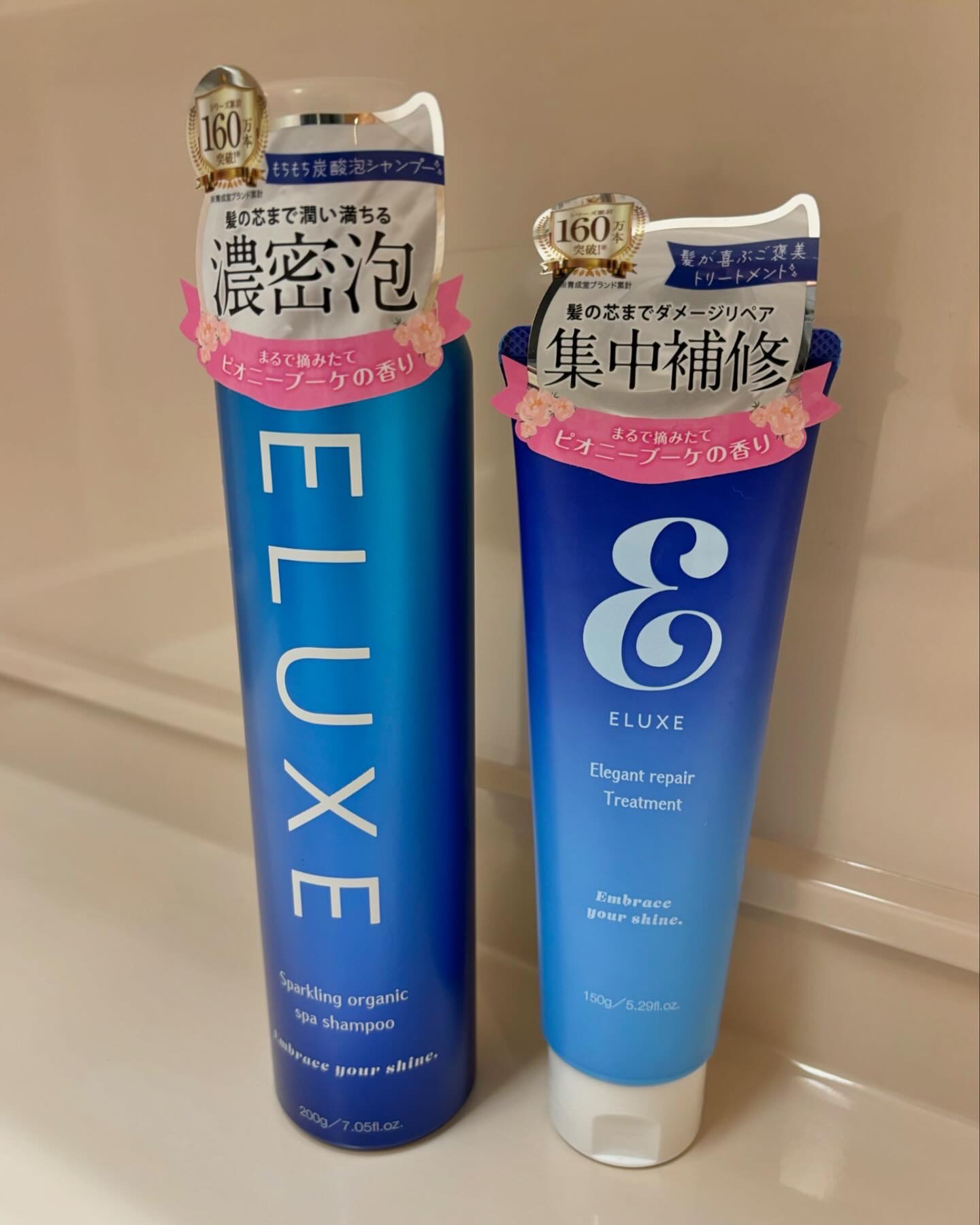 スパークリング オーガニック スパ シャンプー/ELUXE /市販シャンプーを使ったクチコミ（1枚目）