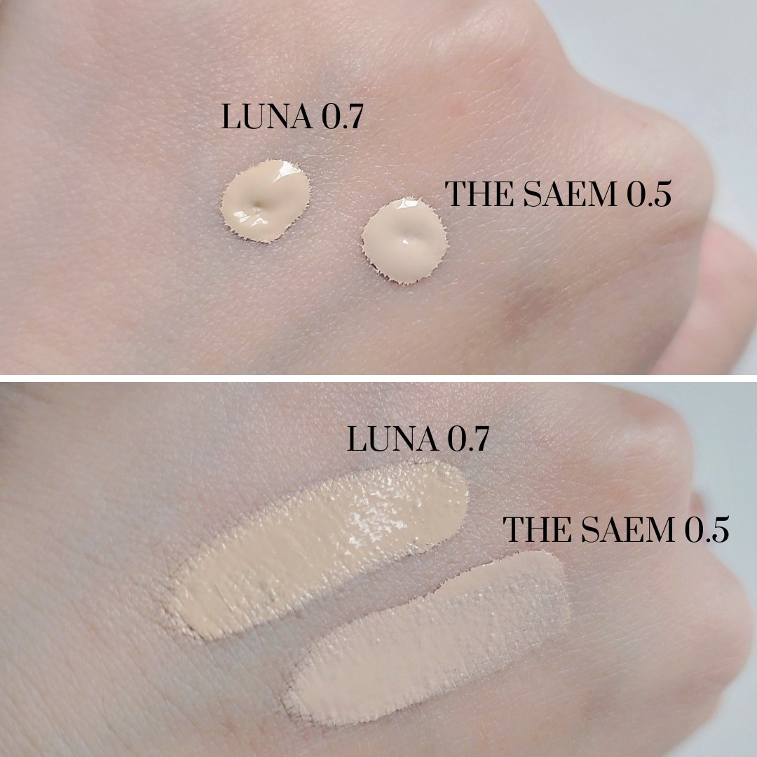 ロングラスティングチップコンシーラー 0.7 アイボリー/LUNA/リキッドコンシーラーを使ったクチコミ（2枚目）