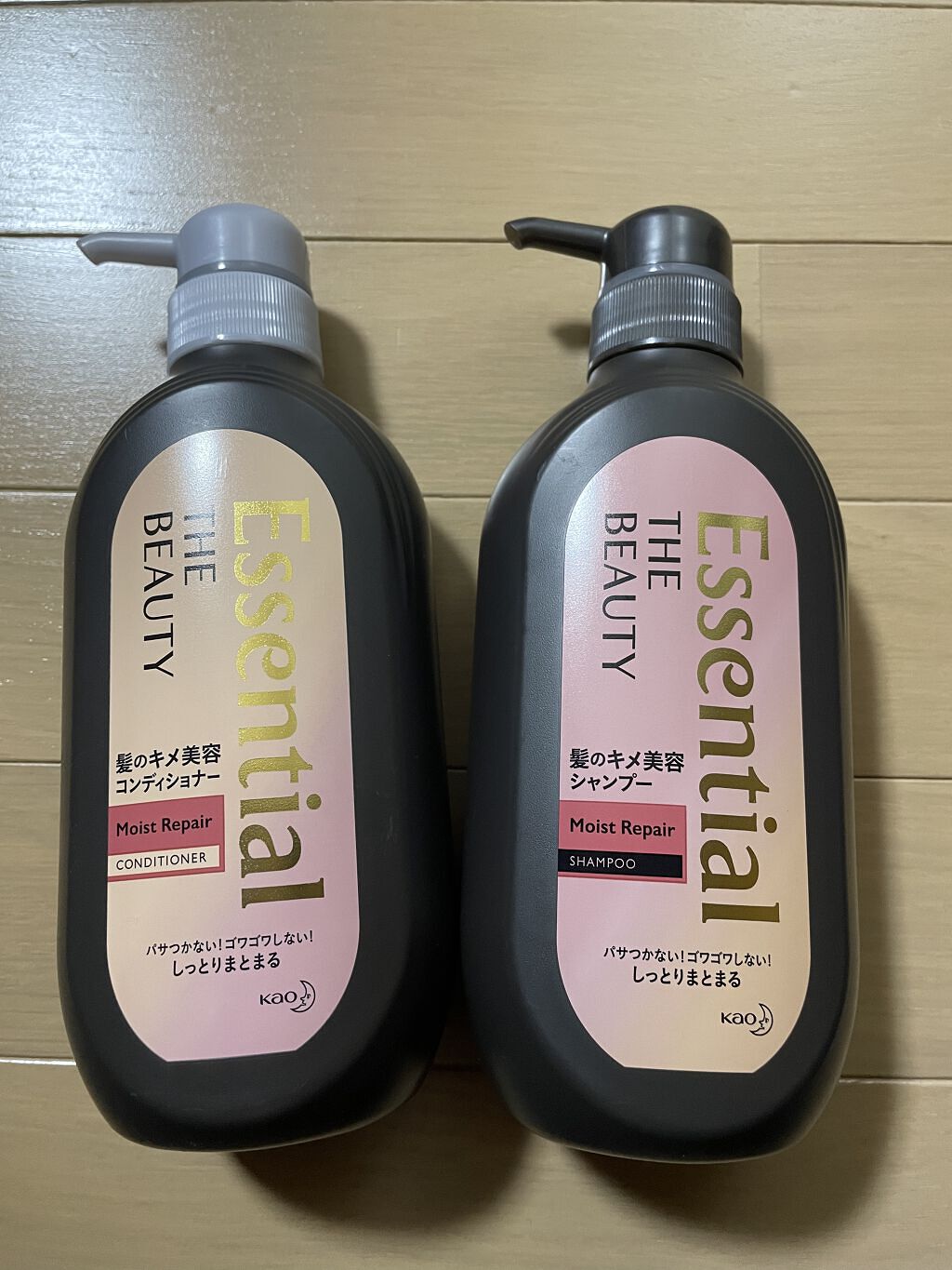 THE BEAUTY 髪のキメ美容シャンプー／コンディショナー＜モイストリペア＞	/エッセンシャル/市販シャンプーを使ったクチコミ（1枚目）