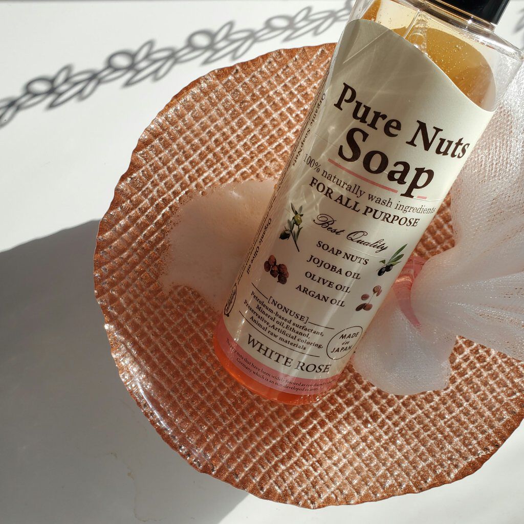 ピュアナッツソープ ホワイトローズの香り/ナチュラセラ/洗顔フォームを使ったクチコミ（3枚目）