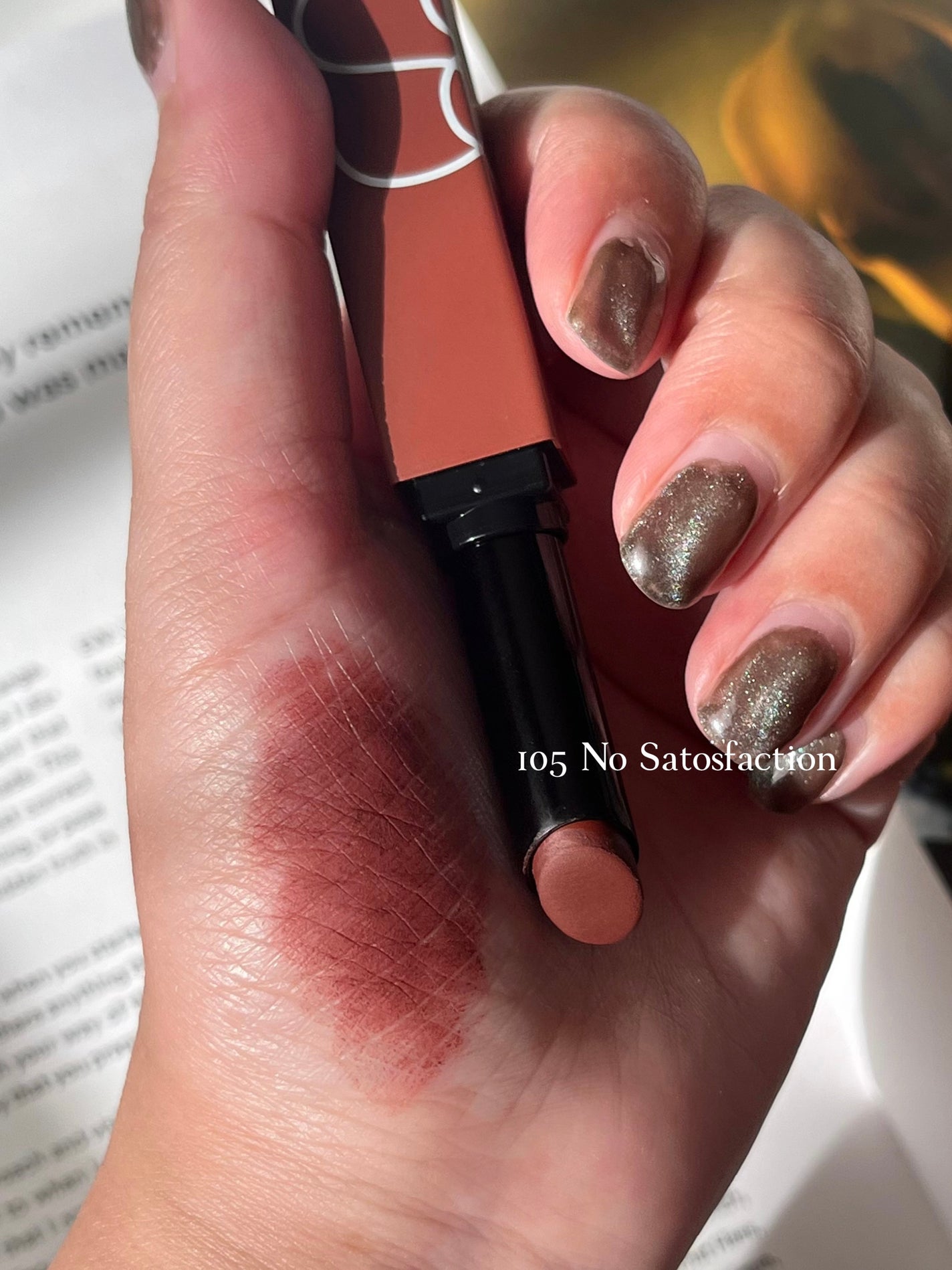 パワーマット リップスティック/NARS/口紅を使ったクチコミ(5枚目)