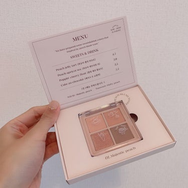 NOTONE  Peach Blush Toast cafe eye palette /Sonomama FRUIT/アイシャドウパレットを使ったクチコミ（3枚目）