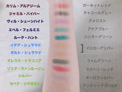 1番コフレ ディズニー ツイステッドワンダーランド/BANDAI SPIRITS/単色アイシャドウを使ったクチコミ(9枚目)