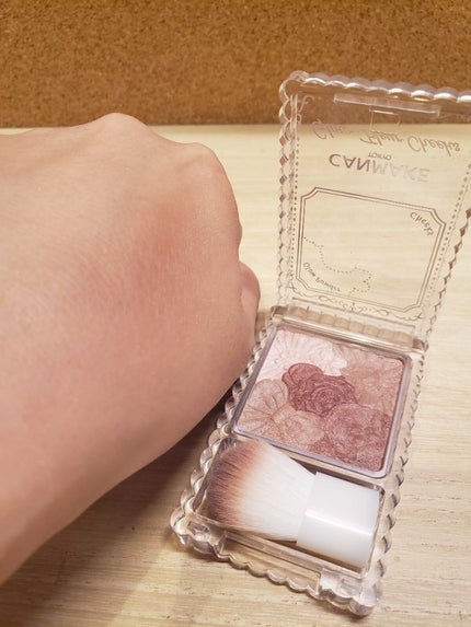 グロウフルールチークス/キャンメイク/パウダーチークを使ったクチコミ(2枚目)