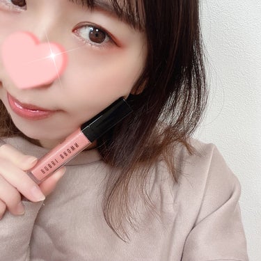 クラッシュドオイル インフューズド グロス/BOBBI BROWN/リップグロスを使ったクチコミ（1枚目）