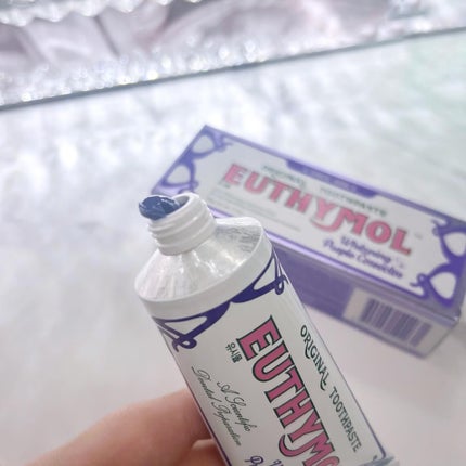 ホワイトパープル歯みがき ピーチフローラルミントの香り/EUTHYMOL/歯磨き粉を使ったクチコミ(3枚目)