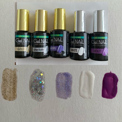 ジェルネイル(ライト対応)/セリア/ジェルネイルを使ったクチコミ(2枚目)