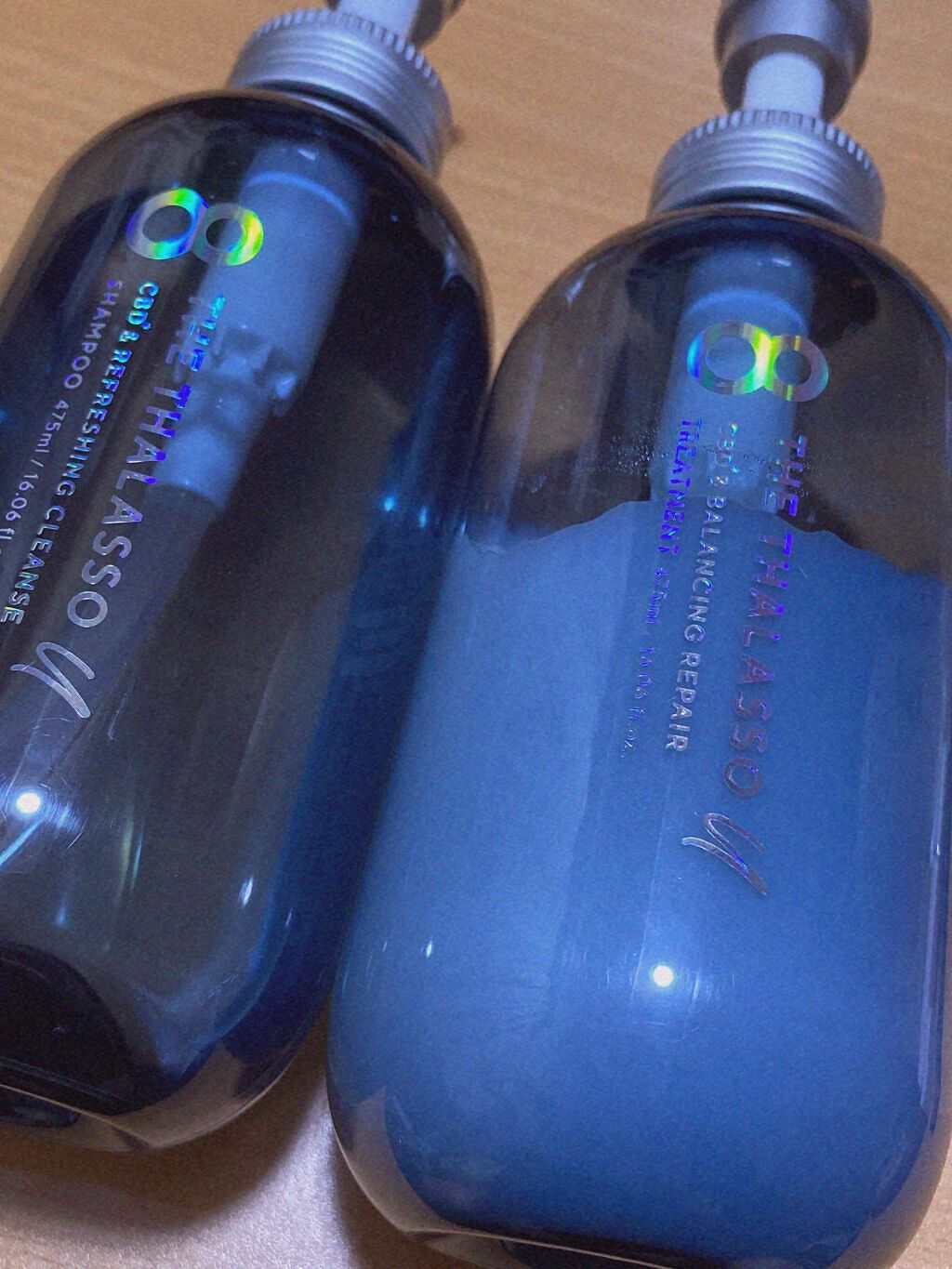 エイトザタラソ ユー CBD＆リフレッシング クレンズ 美容液シャンプー／CBD＆バランシング ダメージリペア 美容液ヘアトリートメント/エイトザタラソ/市販シャンプーを使ったクチコミ（1枚目）