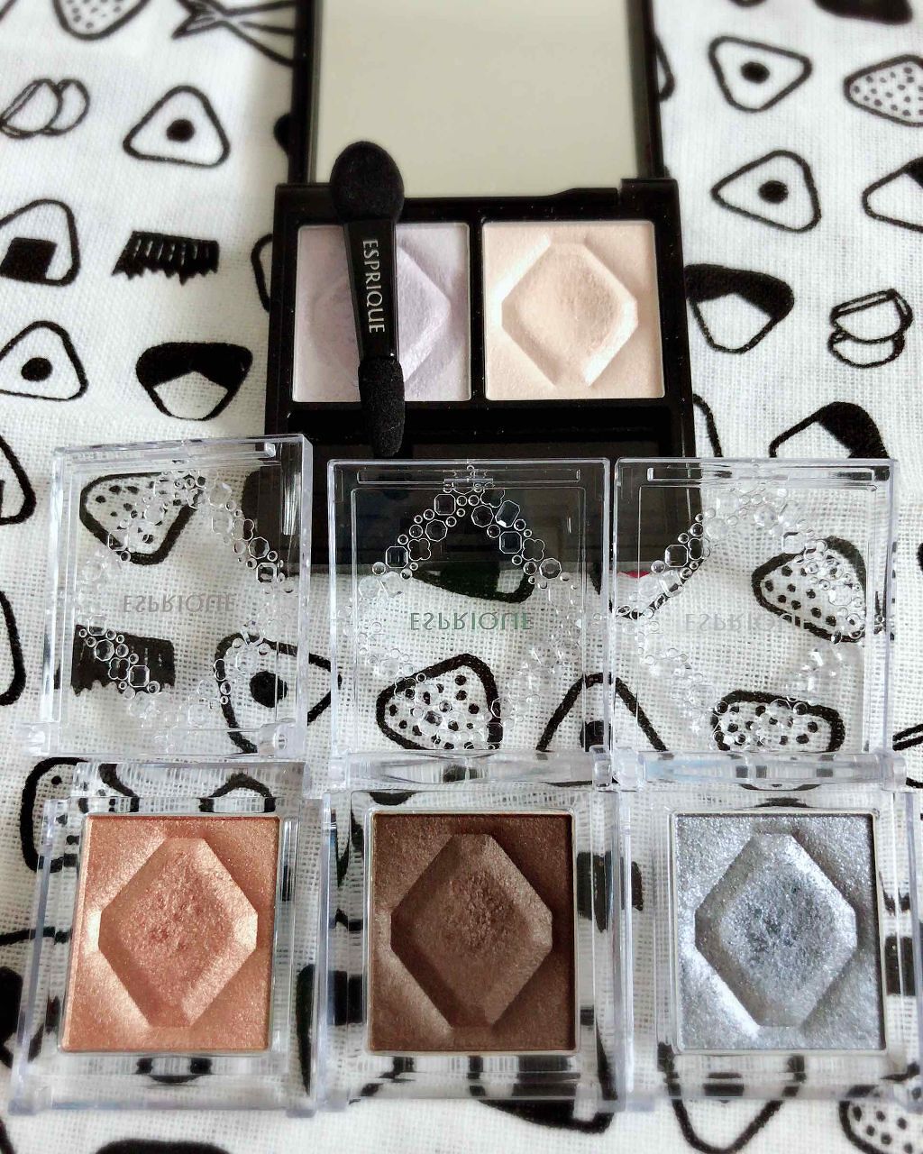 セレクト アイカラー BR302 ウォームブラウン/ESPRIQUE/単色アイシャドウを使ったクチコミ（1枚目）