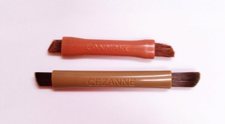 アイブロウワックス&パウダー/CEZANNE/アイブロウを使ったクチコミ(3枚目)