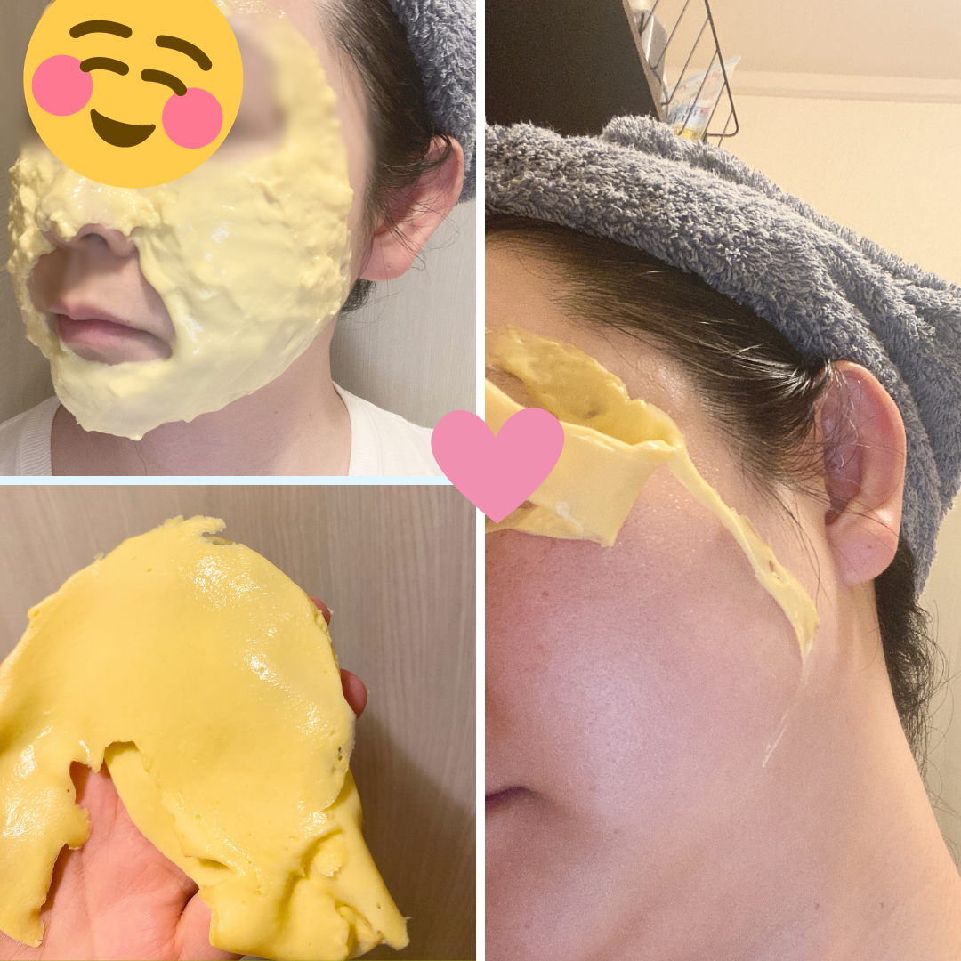 WHITE TRUFFLE SERUM & CREAM MODELING MASK/ダルバ/その他スキンケアを使ったクチコミ(4枚目)