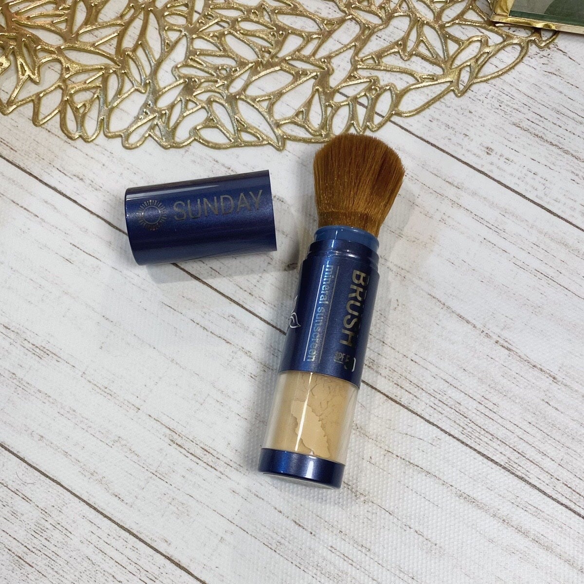 SUNDAY BRUSH /SUNDAY BRUSH/日焼け止めパウダーを使ったクチコミ(4枚目)