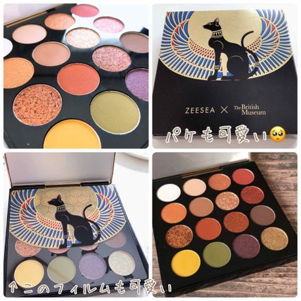大英博物館 エジプトシリーズ アイシャドウパレット/ZEESEA/アイシャドウパレットを使ったクチコミ(2枚目)