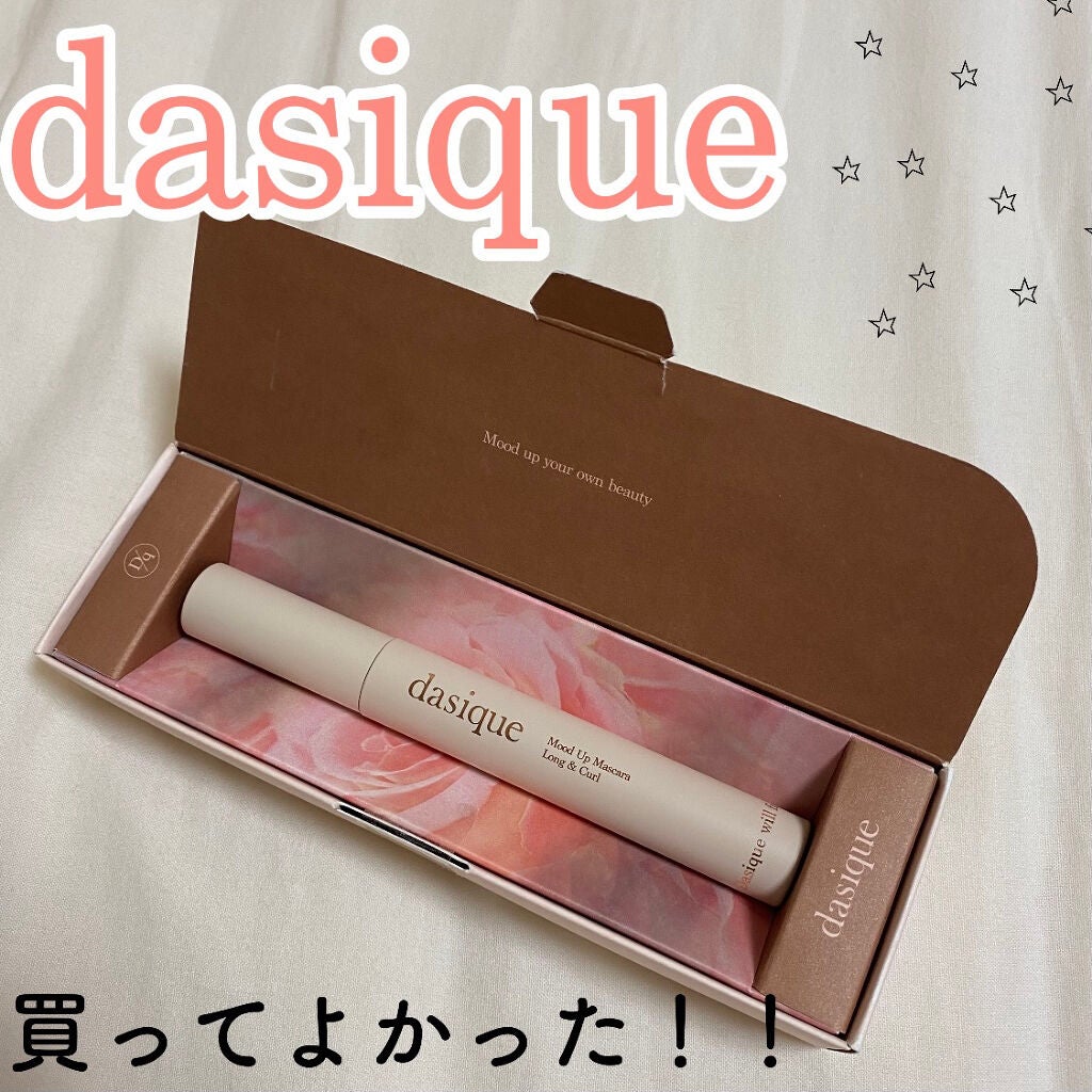 ムードアップマスカラ ロング&カール/dasique/マスカラを使ったクチコミ(1枚目)