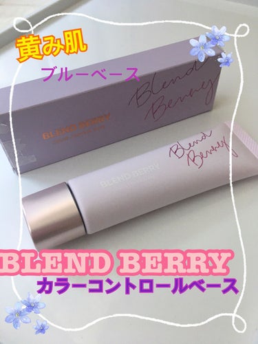 カラーコントロール ベース/BLEND BERRY/化粧下地を使ったクチコミ（1枚目）