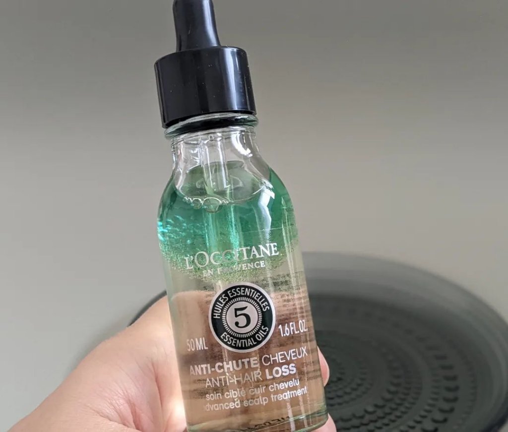 薬用 メディカル アンチヘアロスセラム/L'OCCITANE/頭皮ローションを使ったクチコミ（2枚目）