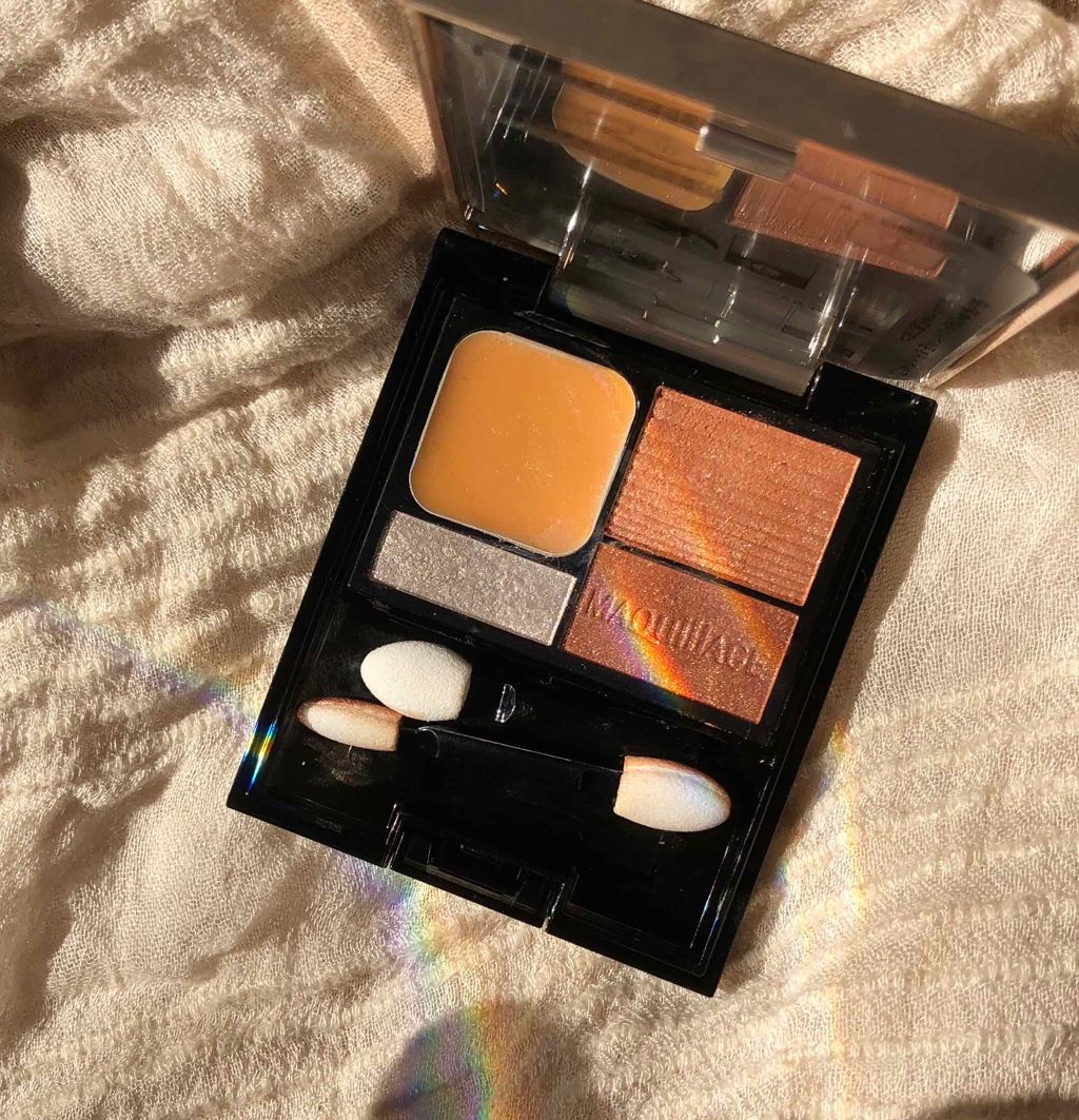 ドラマティックスタイリングアイズD/マキアージュ/アイシャドウパレットを使ったクチコミ(1枚目)