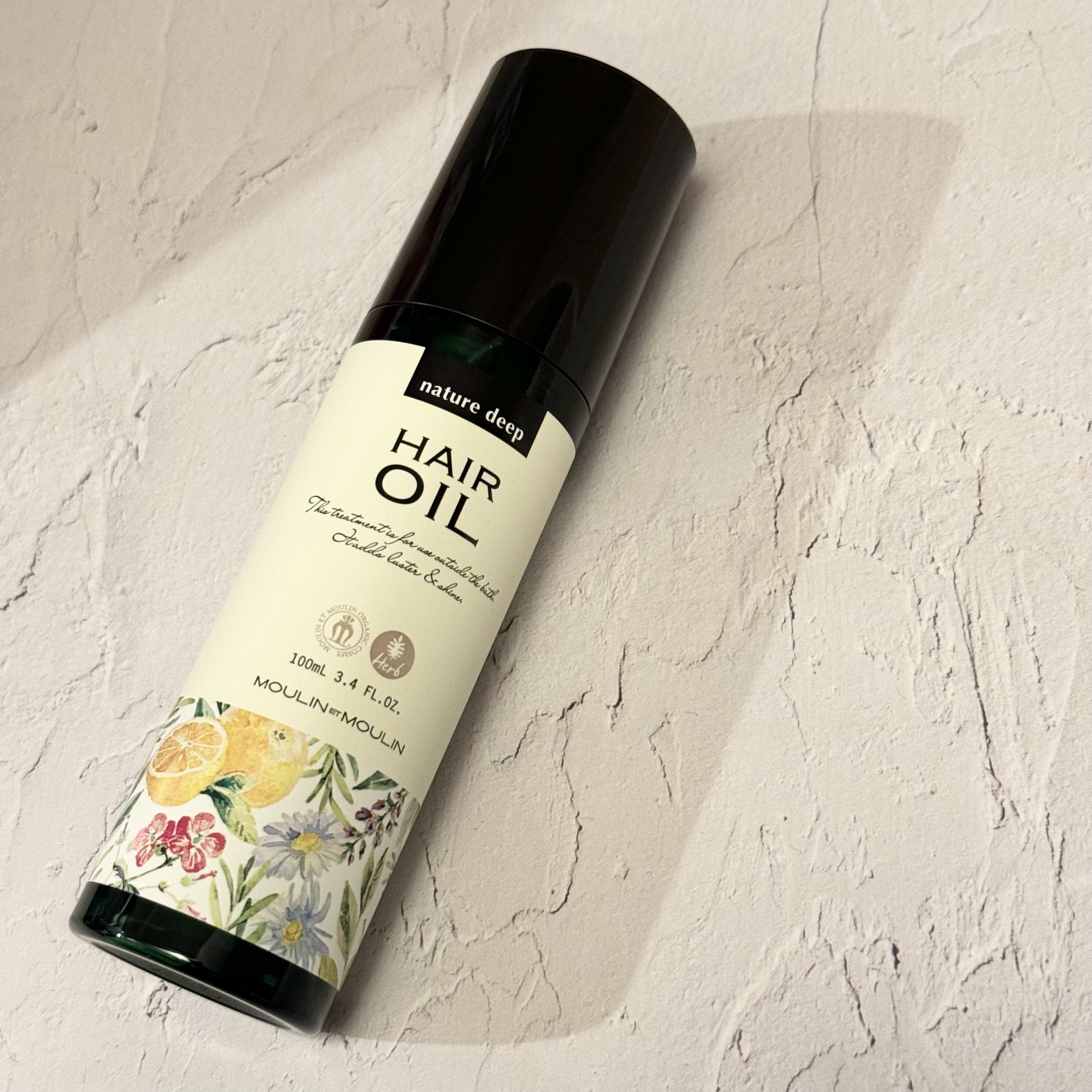 ツヤ髪オイル/ネイチャーディープ /ヘアオイルを使ったクチコミ（1枚目）