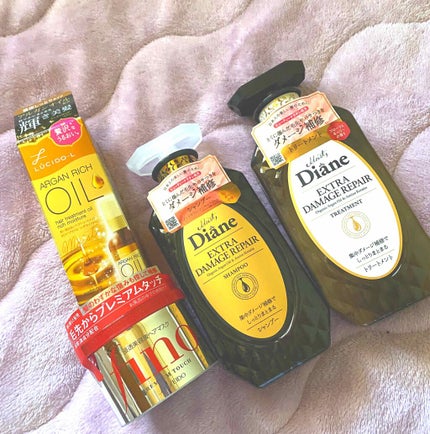 パーフェクトビューティ モイストダイアン エクストラダメージリペア シャンプー/トリートメント/ダイアン/市販シャンプーを使ったクチコミ(1枚目)