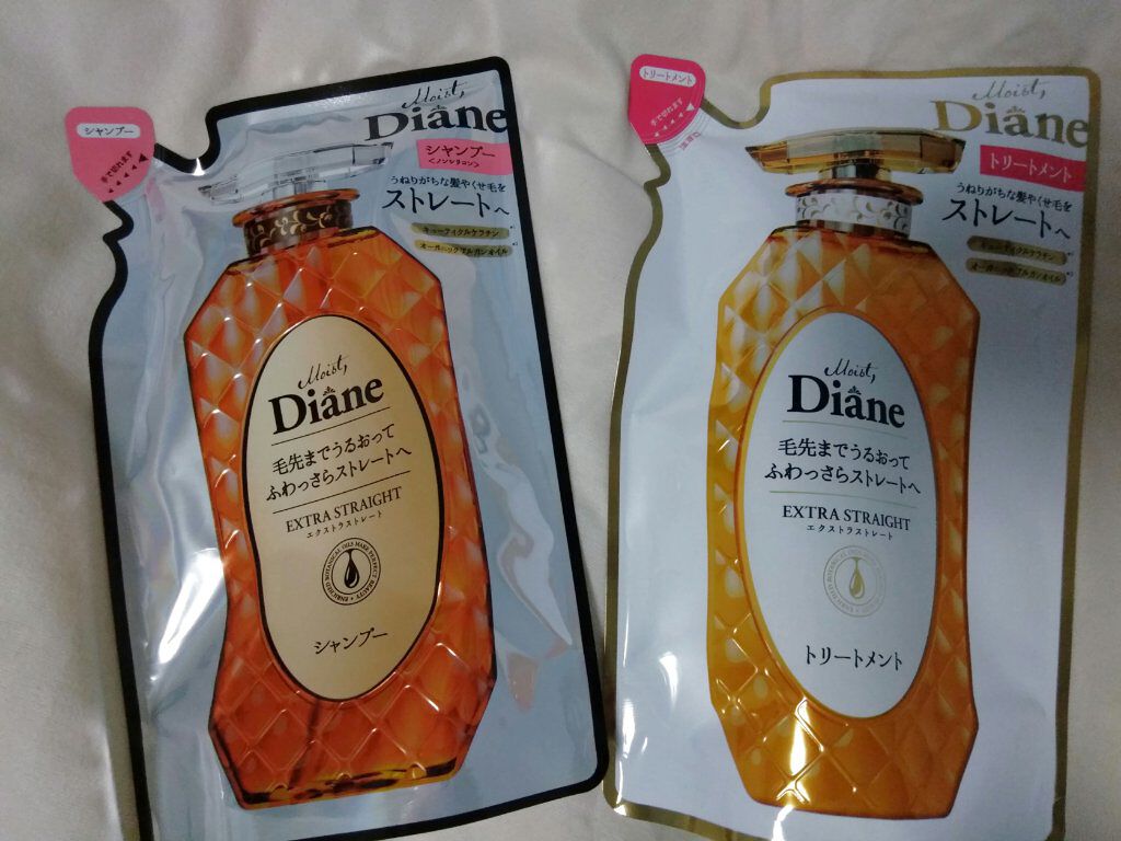 パーフェクトビューティ モイストダイアン エクストラストレート シャンプー/トリートメント/ダイアン/市販シャンプーを使ったクチコミ(2枚目)