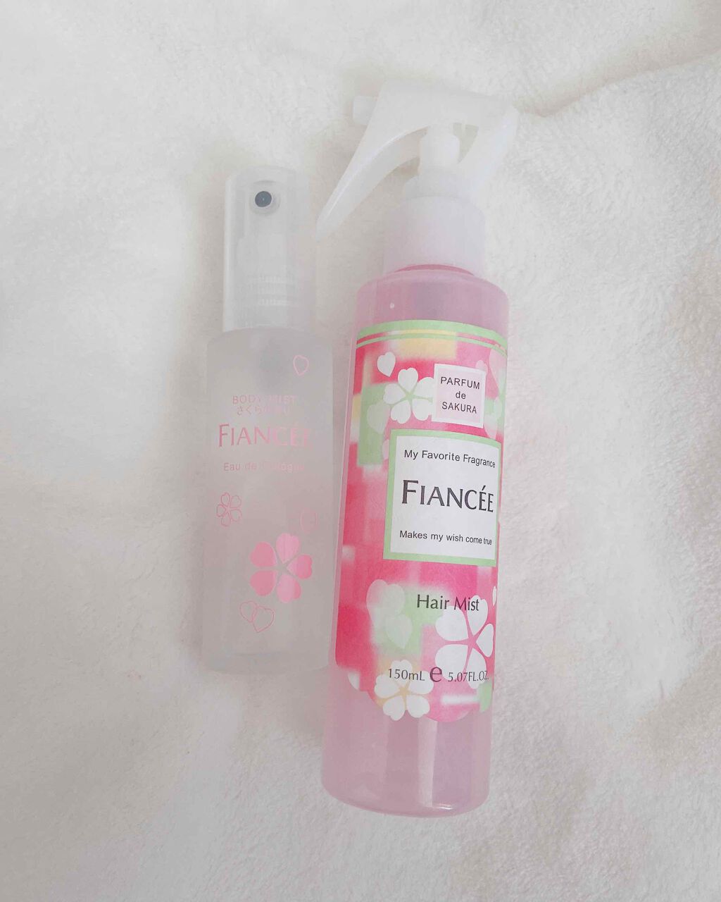 ボディミスト さくらの香り/フィアンセ/香水(レディース)を使ったクチコミ(1枚目)