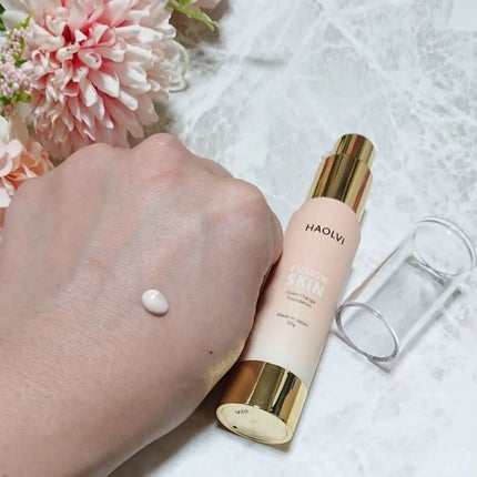 ハオルビ カラーチェンジファンデーション/RITA COSME/リキッドファンデーションを使ったクチコミ(5枚目)