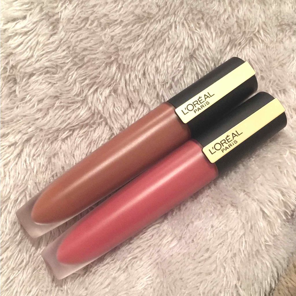 ルージュシグネチャー /ロレアル パリ/リップグロスを使ったクチコミ（1枚目）