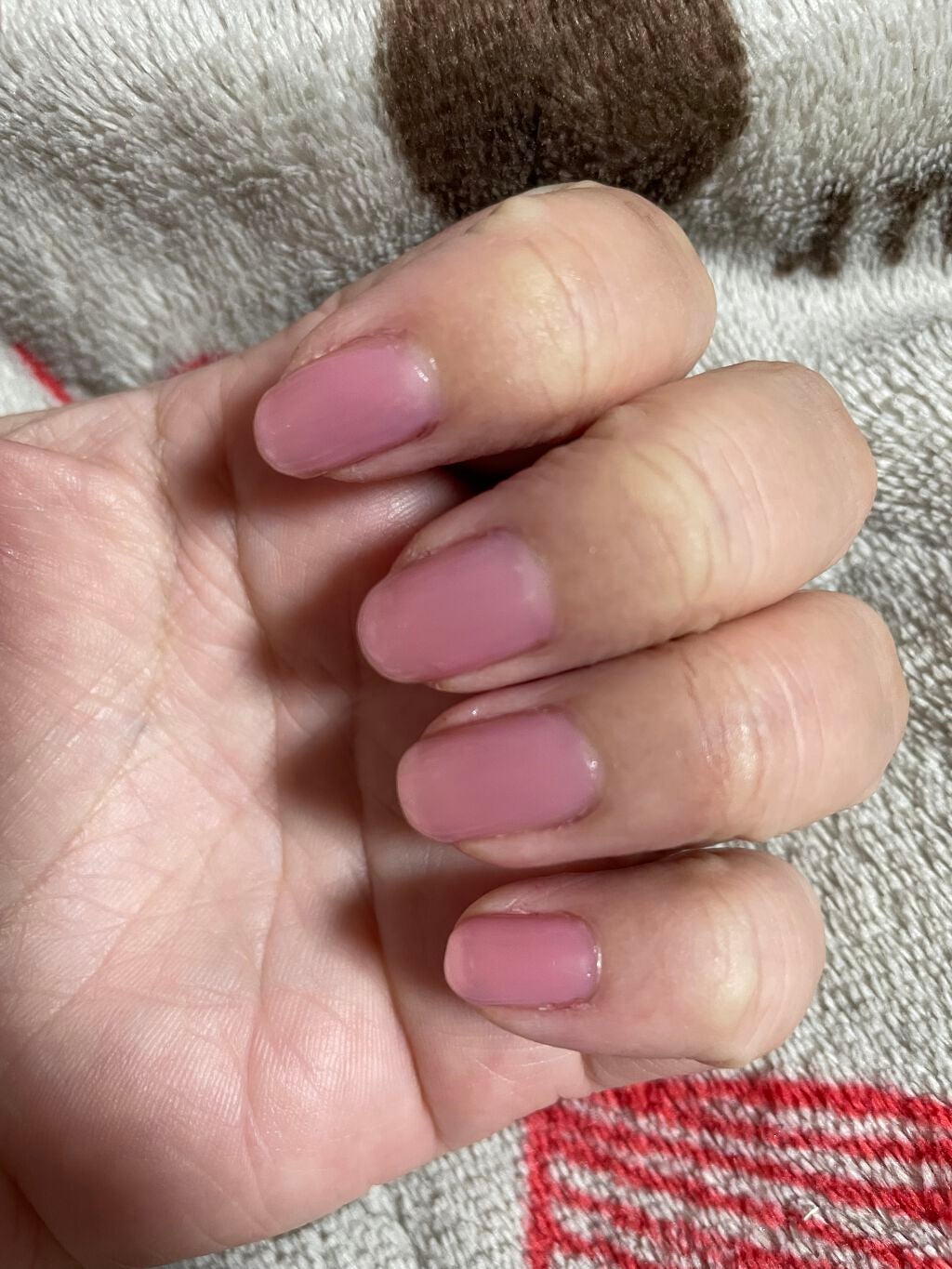 ネイルファンデーション/パラドゥ/マニキュアを使ったクチコミ(5枚目)