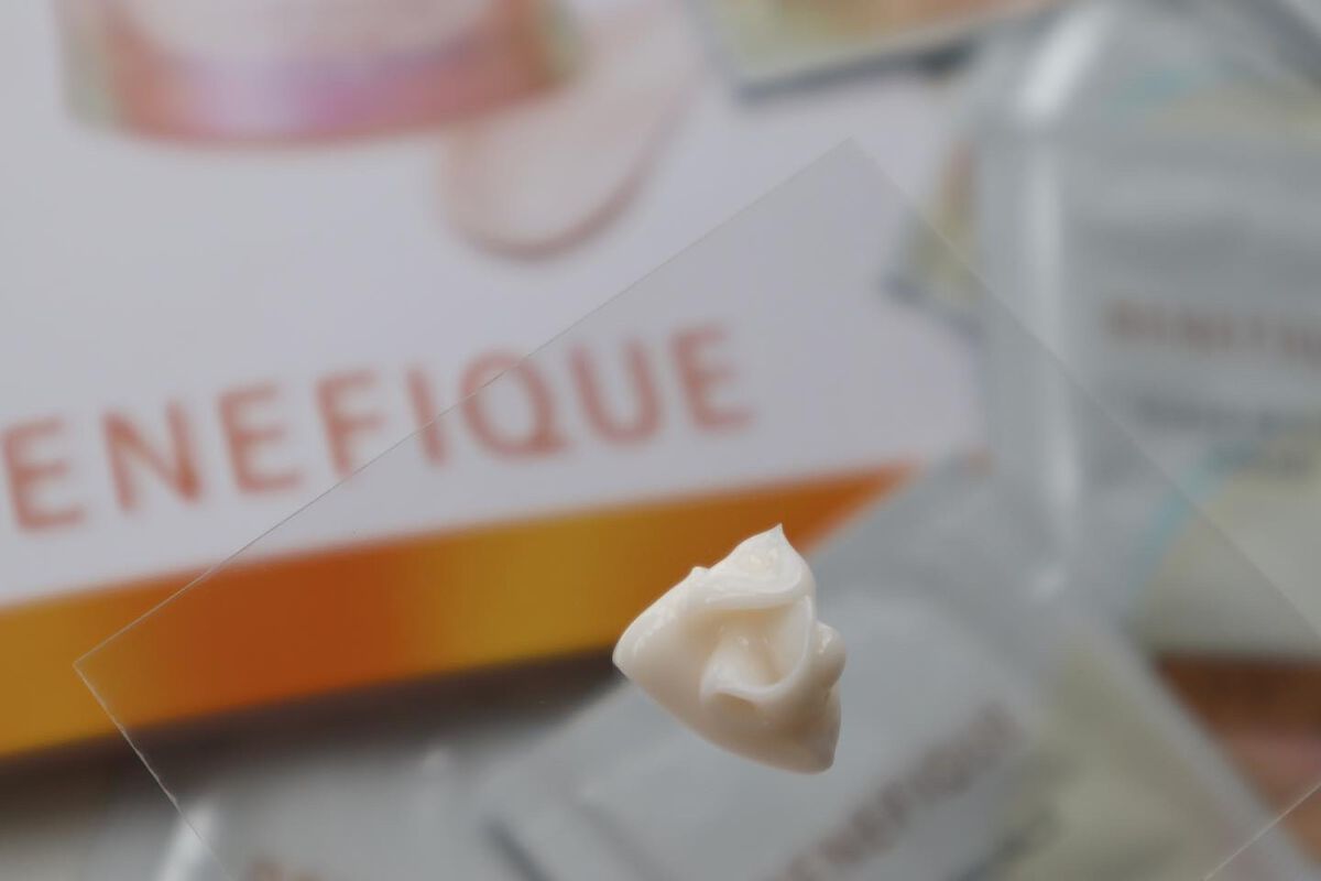 クリアバウンスクリーム /BENEFIQUE/フェイスクリームを使ったクチコミ（2枚目）