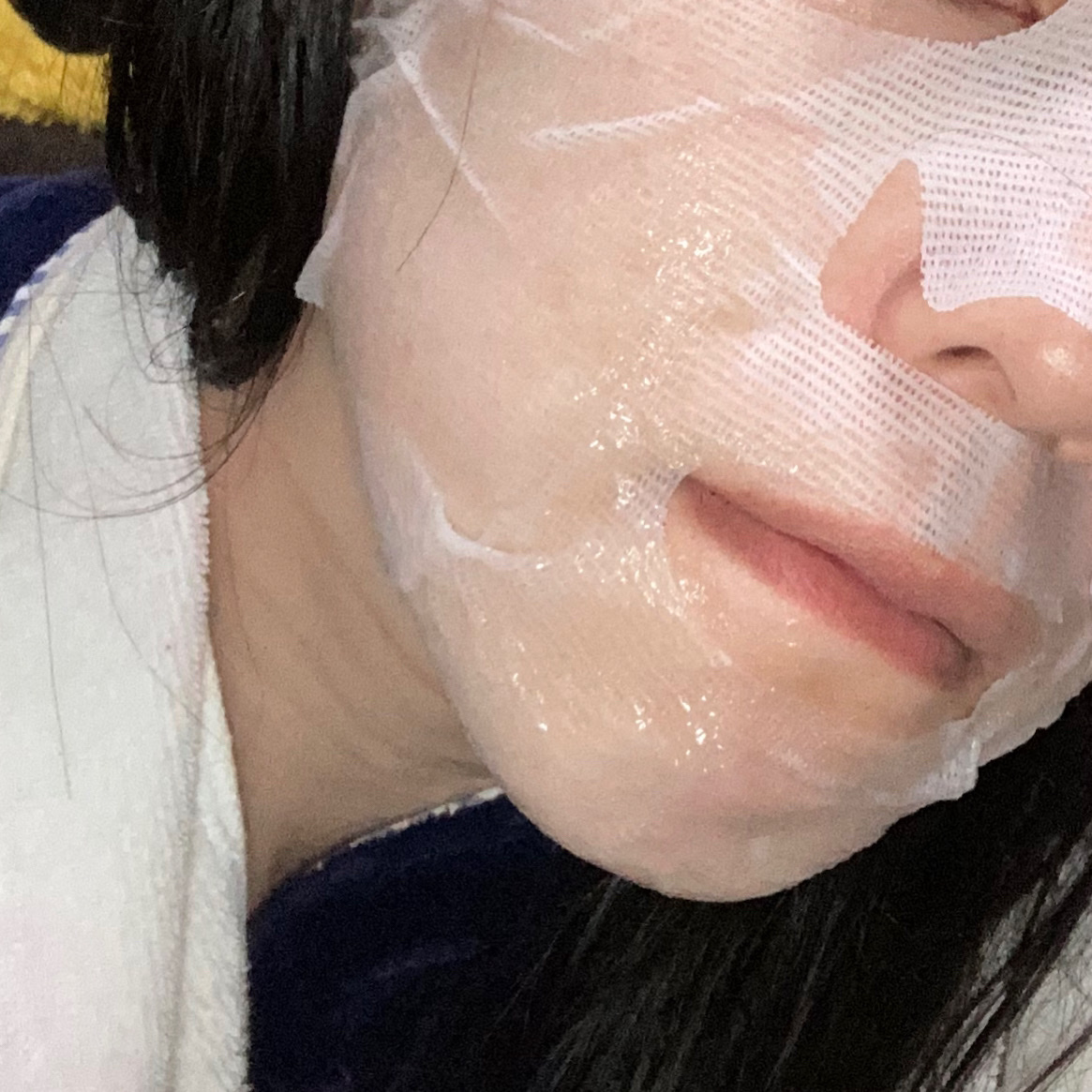 アクアスージングクリームマスク/Real Barrier/シートマスク・パックを使ったクチコミ（3枚目）