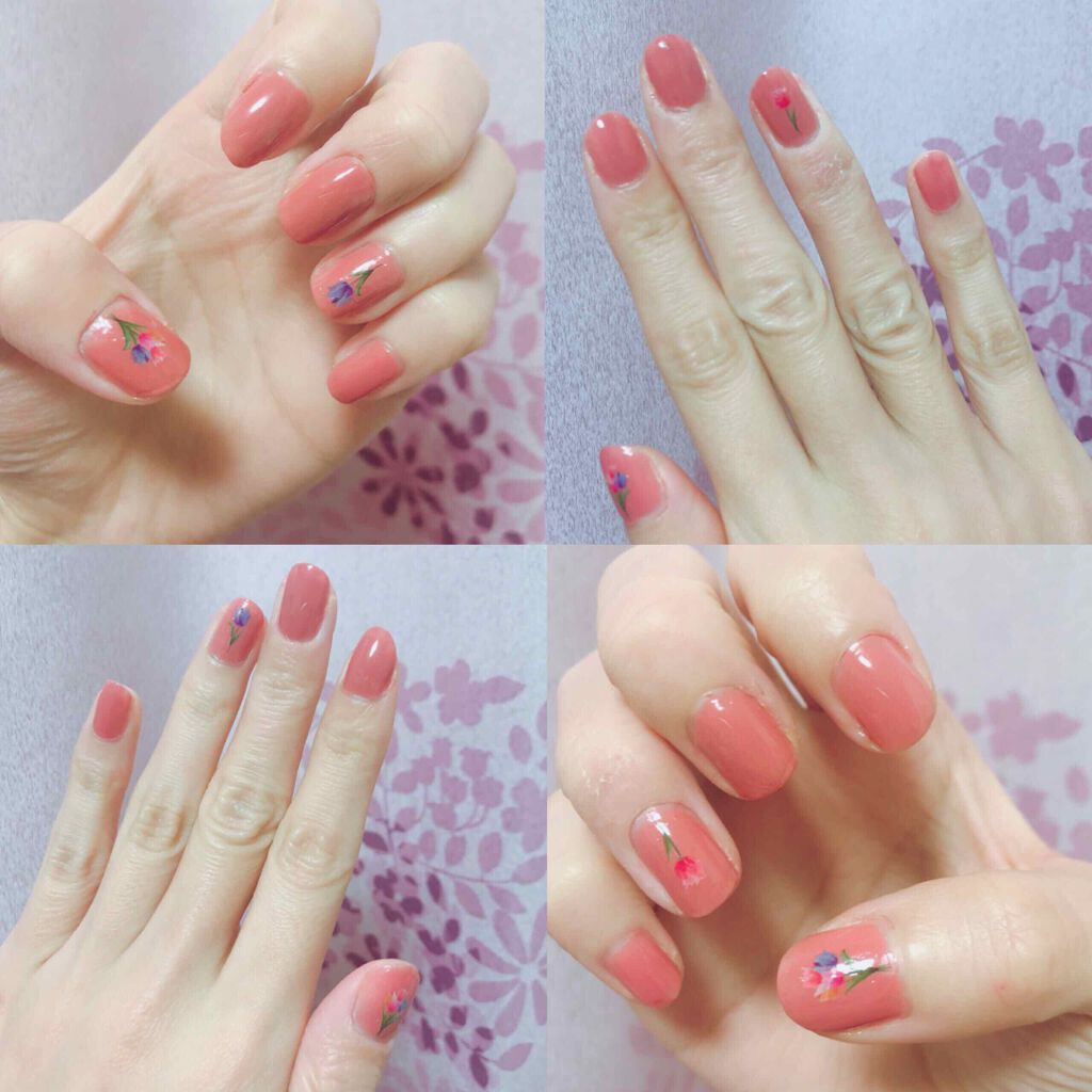 しずくネイルシール/キャンドゥ/ネイルシールを使ったクチコミ（2枚目）