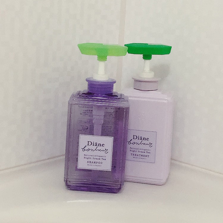 ダイアンボヌール モイスト&リペア シャンプー/トリートメント ナイトドリームティーの香り/ダイアン/市販シャンプーを使ったクチコミ(1枚目)