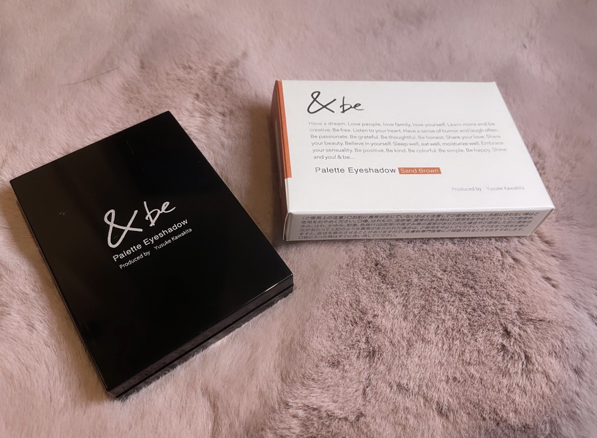 &be パレットアイシャドウ サンドブラウン/＆be/アイシャドウパレットを使ったクチコミ（1枚目）