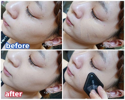 CR ハイドレイティング ファンデーション スティック/bareMinerals/その他ファンデーションを使ったクチコミ(3枚目)