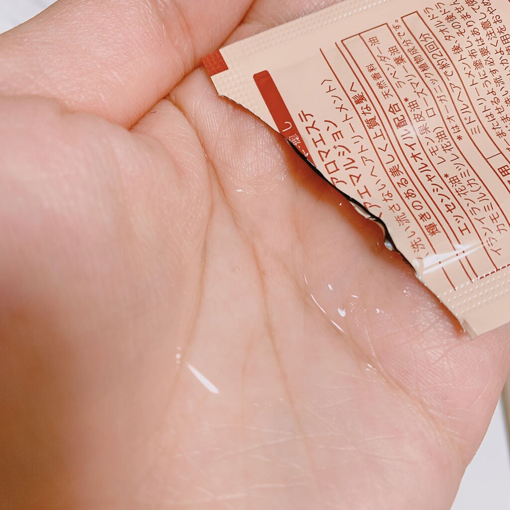 アロマエステ ヘアエマルジョン/ラ・カスタ/ヘアオイルを使ったクチコミ(3枚目)