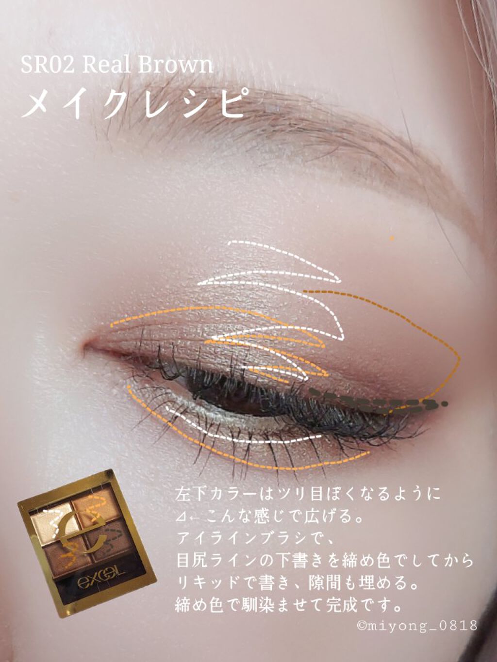 SIXPLUSアイメイクブラシ 5本セット高級動物毛 化粧ポーチ付き/SIXPLUS/メイクブラシを使ったクチコミ（3枚目）