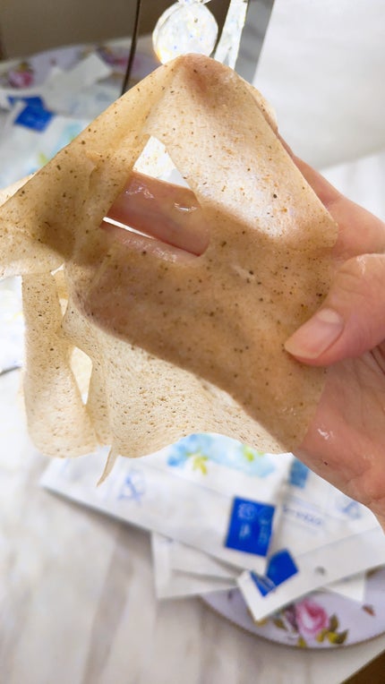 4番 ひんやりクーリングシートマスク/numbuzin/シートマスク・パックを使ったクチコミ(3枚目)