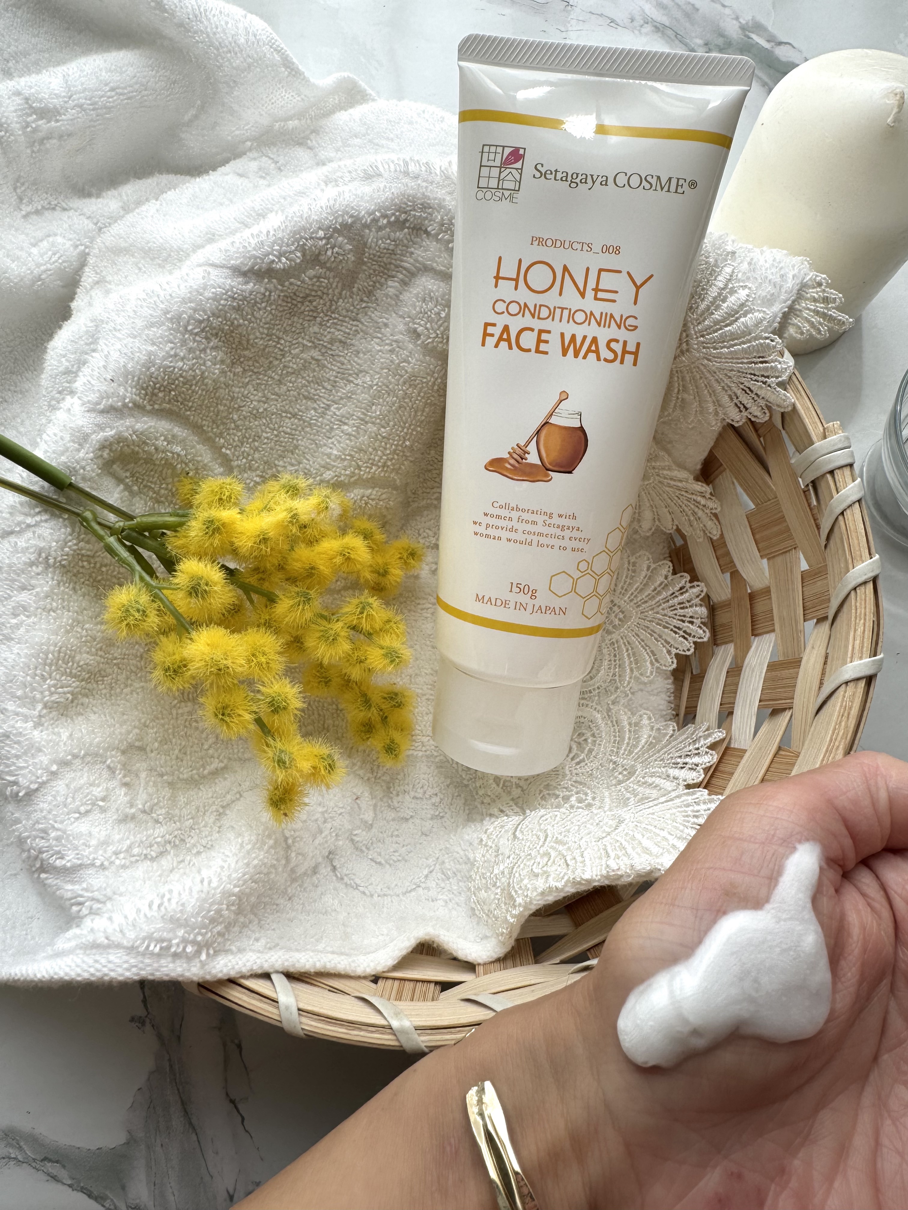 ハニーフェイスウォッシュ/世田谷コスメ/洗顔フォームを使ったクチコミ（3枚目）