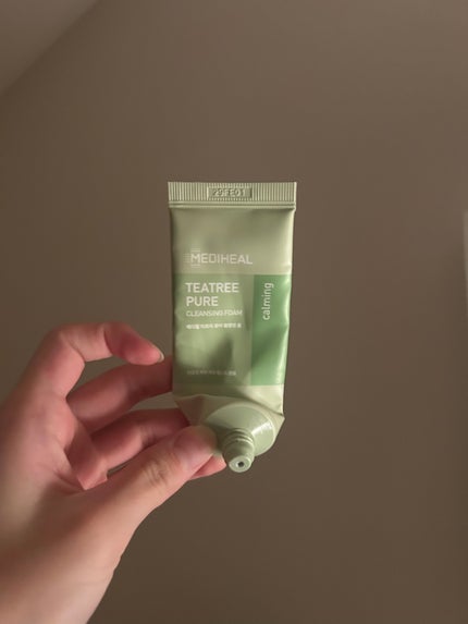 メディヒール ティーツリーピュアクレンジングフォーム/MEDIHEAL/クレンジングクリームを使ったクチコミ(1枚目)