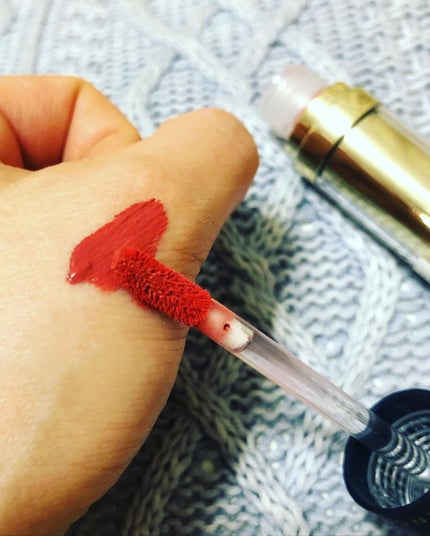 タトゥーベルベットティント/フォレンコス/リップティントを使ったクチコミ(4枚目)