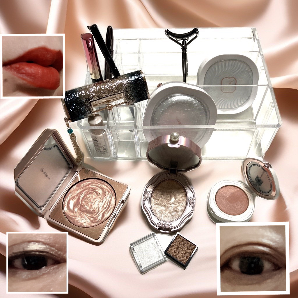 ドラマティックアイカラー (パウダー)/(クリーム)/マキアージュ/アイシャドウパレットを使ったクチコミ（1枚目）