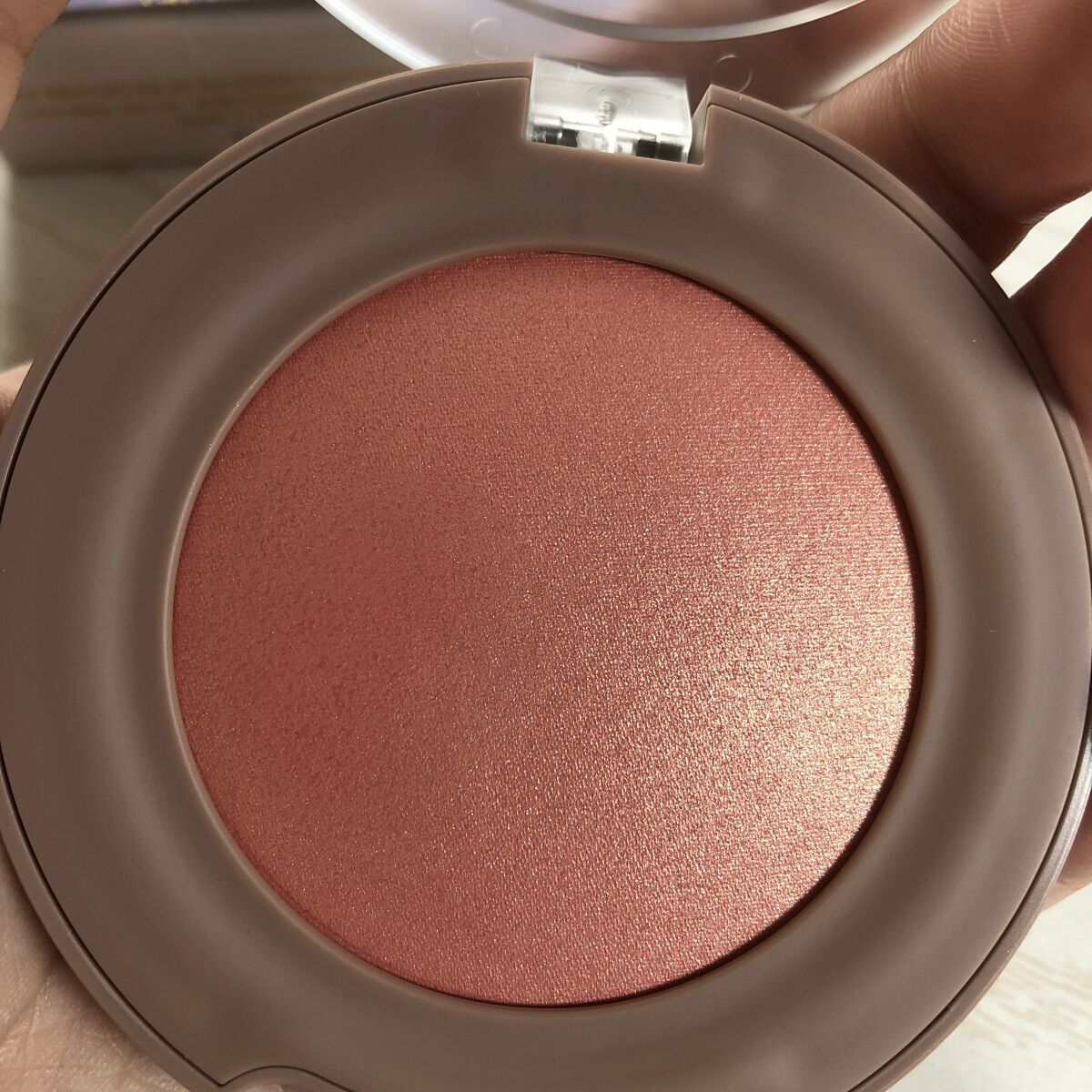 トゥルーディメンショングロウチーク/hince/パウダーチークを使ったクチコミ（2枚目）