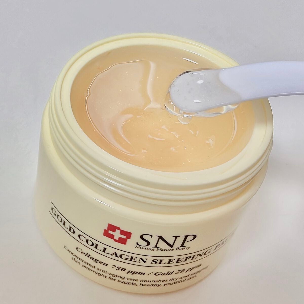 SNP ゴールド コラーゲン スリーピング パック/SNP/シートマスク・パックを使ったクチコミ(5枚目)