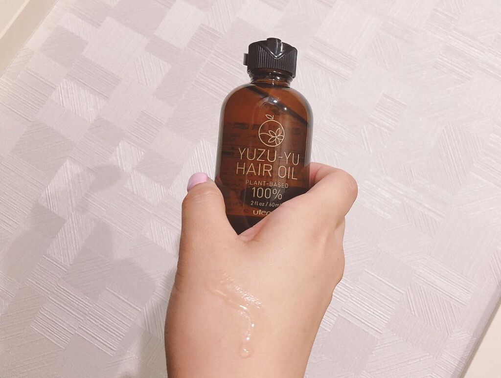 ヘアオイル/ゆず油/ヘアオイルを使ったクチコミ(1枚目)
