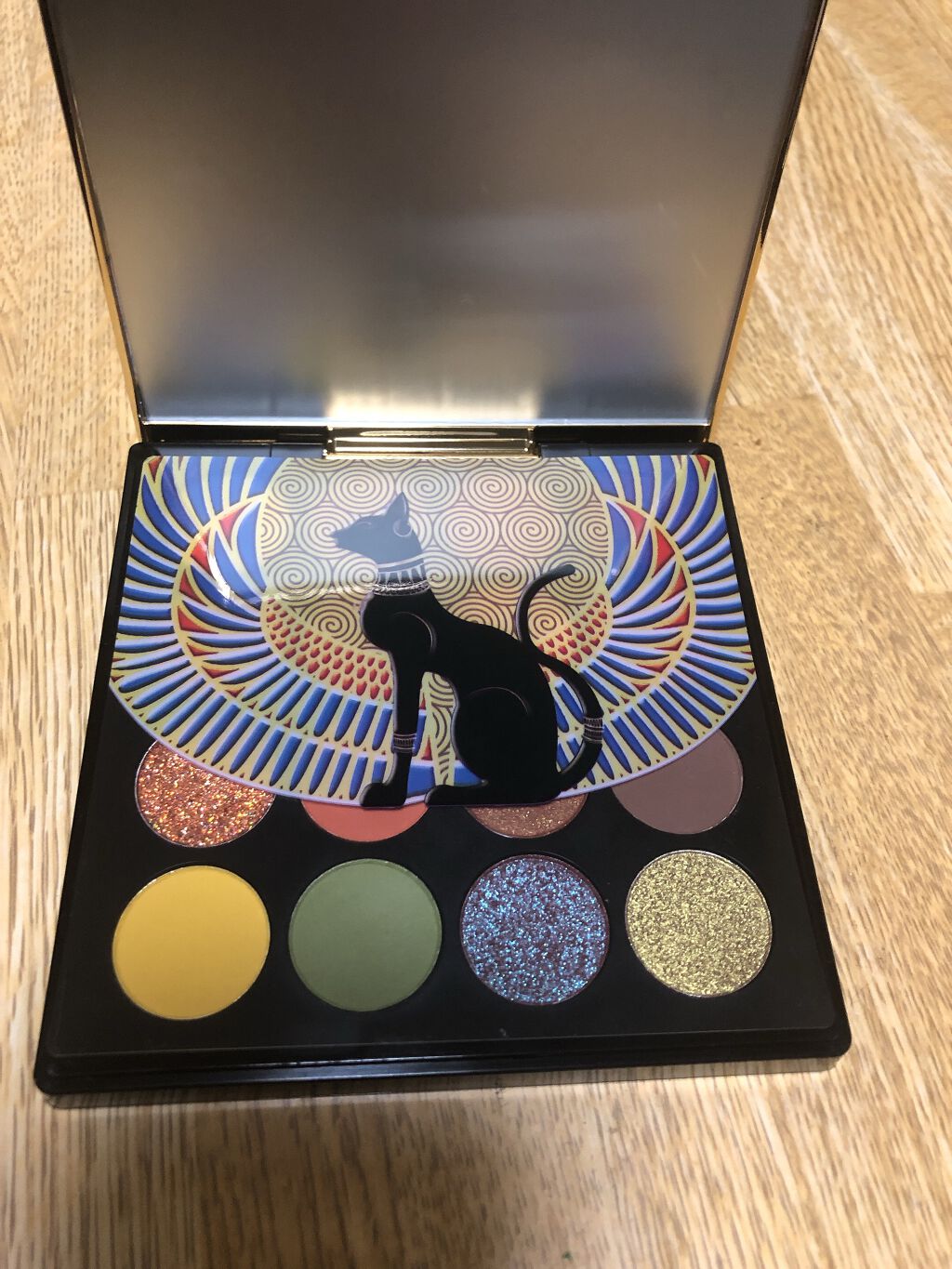 大英博物館 エジプトシリーズ アイシャドウパレット/ZEESEA/アイシャドウパレットを使ったクチコミ(2枚目)